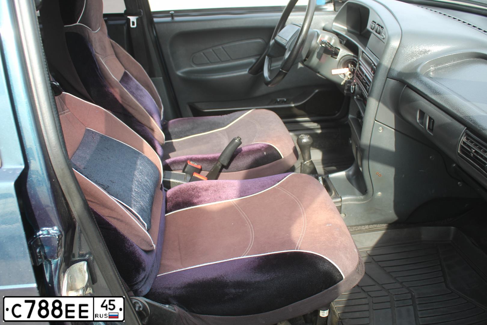 Фото автомобиля LADA 2114, 2007 — госномер В079КА774. Цвет: Темно-зеленый
