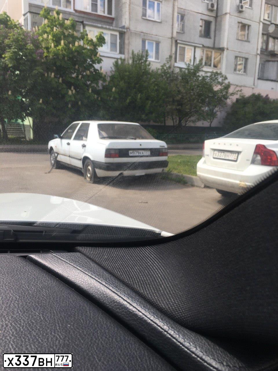 Фото автомобиля VOLVO S40, 2012 — госномер А908УУ797. Цвет: Белый