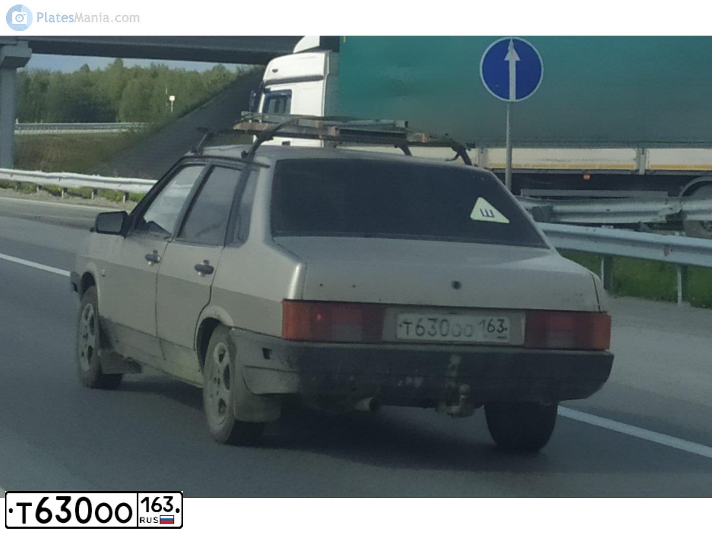 Фото автомобиля LADA 2109 SAMARA, 1997 — госномер Т464КЕ63. Цвет: КОРИЧНЕВЫЙ СВЕТЛЫЙ
