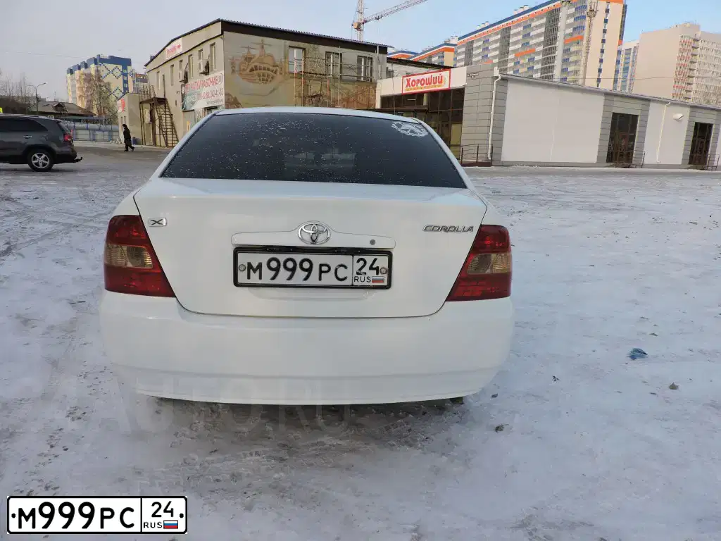 Фото автомобиля TOYOTA COROLLA, 2001 — госномер М806ОН75