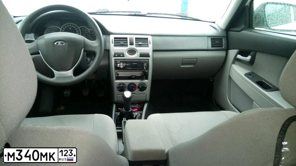 Фото автомобиля LADA 2172 PRIORA, 2013 — госномер М340МК123. Цвет: БЕЛЫЙ