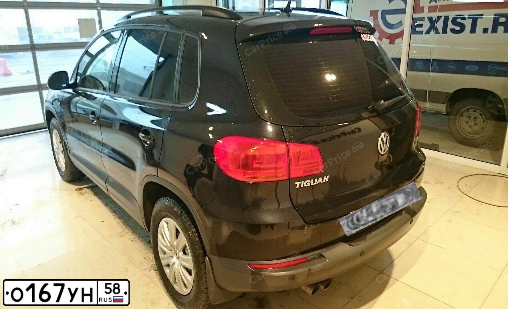 Фото автомобиля VOLKSWAGEN TIGUAN, 2014 — госномер М293НК763. Цвет: ЧЕРНЫЙ