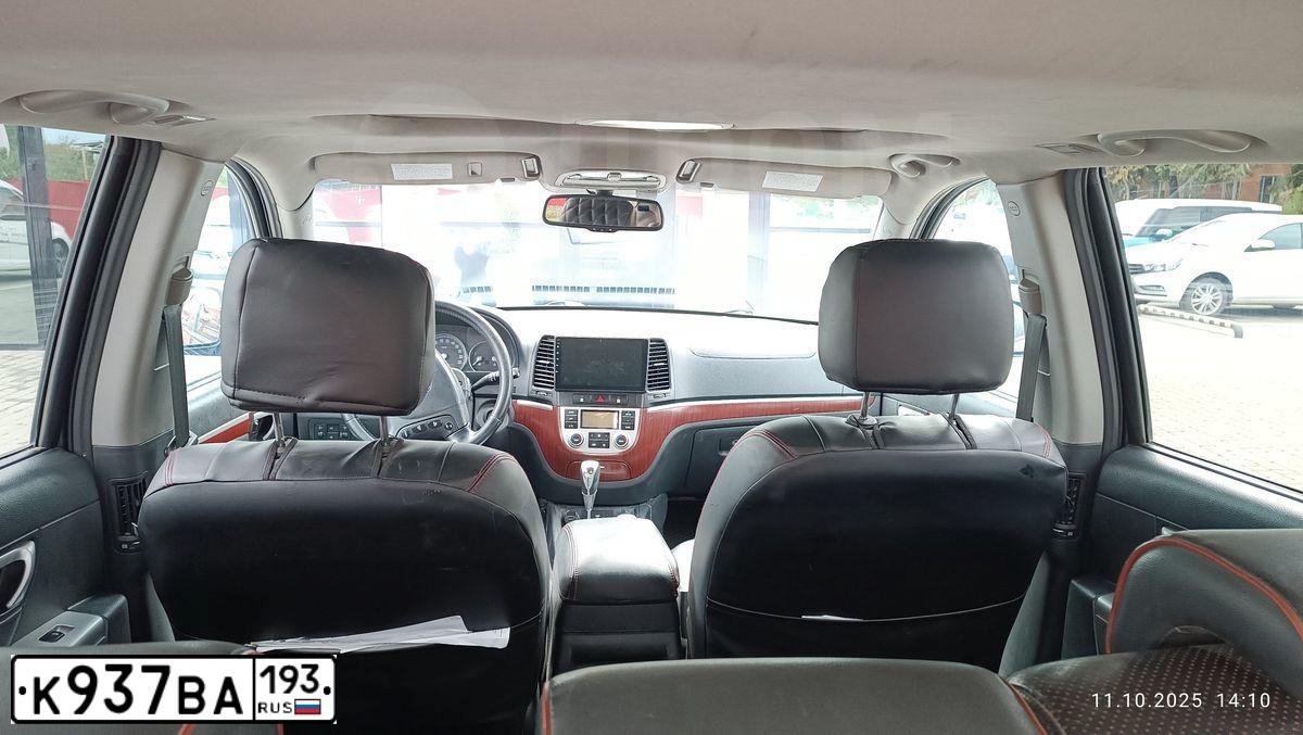 Фото автомобиля HYUNDAI SANTA FE, 2007 — госномер К937ВА193. Цвет: ЧЕРНЫЙ