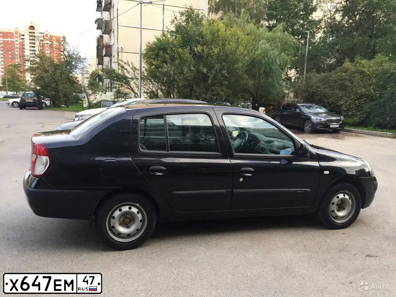 Фото автомобиля RENAULT SYMBOL, 2006 — госномер К188ОМ53