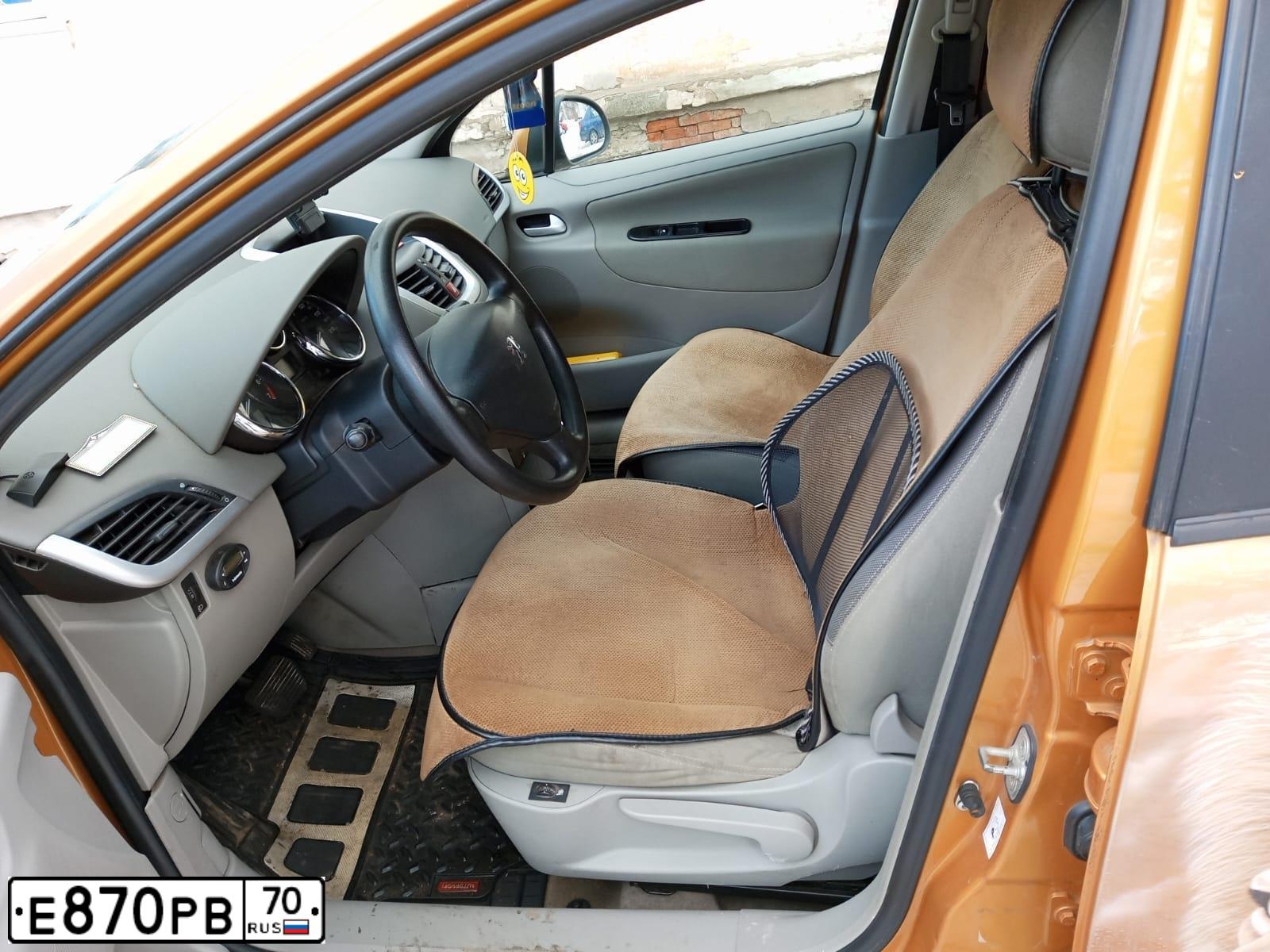 Фото автомобиля PEUGEOT 207, 2007 — госномер К095КВ702. Цвет: ТЕМНО-ОРАНЖЕВЫЙ