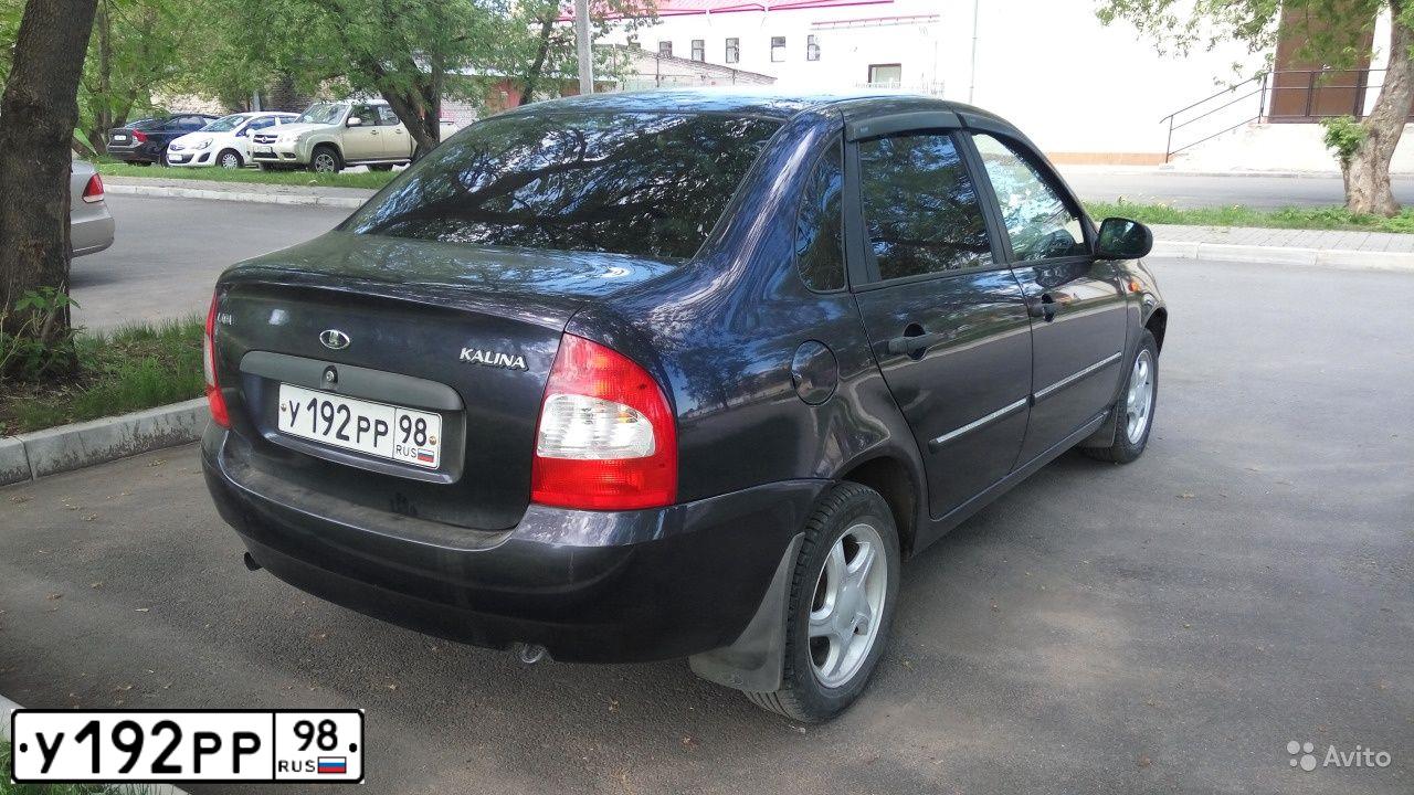 Фото автомобиля LADA KALINA, 2008 — госномер В714ВР147. Цвет: СИНЕ-ФИОЛЕТОВЫЙ
