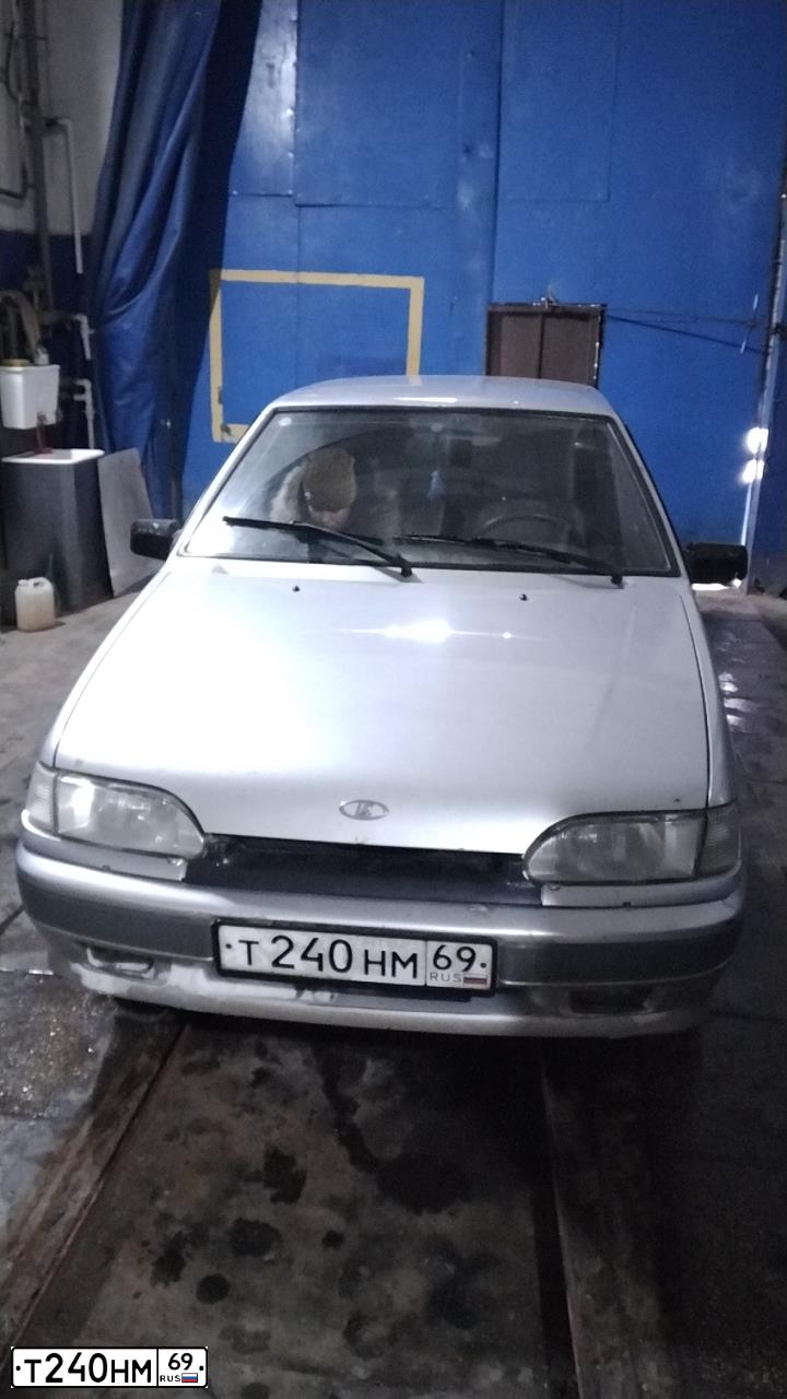 Фото автомобиля LADA 2115, 2007 — госномер М746УС69. Цвет: Светло-Серебристый металлик
