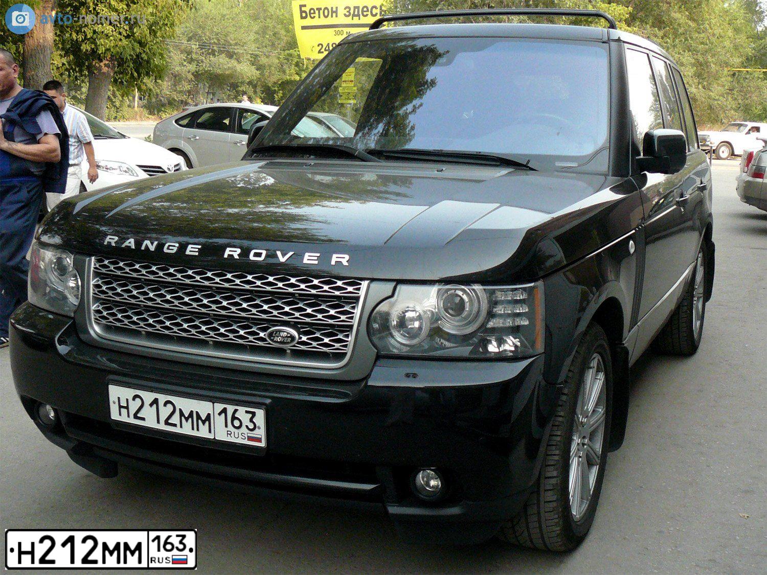 Фото автомобиля LANDROVER RANGE ROVER, 2009 — госномер М063НУ63. Цвет: ЧЕРНЫЙ