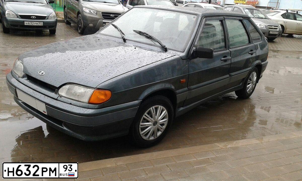 Фото автомобиля LADA 2170 PRIORA, 2009 — госномер В720ЕХ82. Цвет: Серо-сине-зеленый