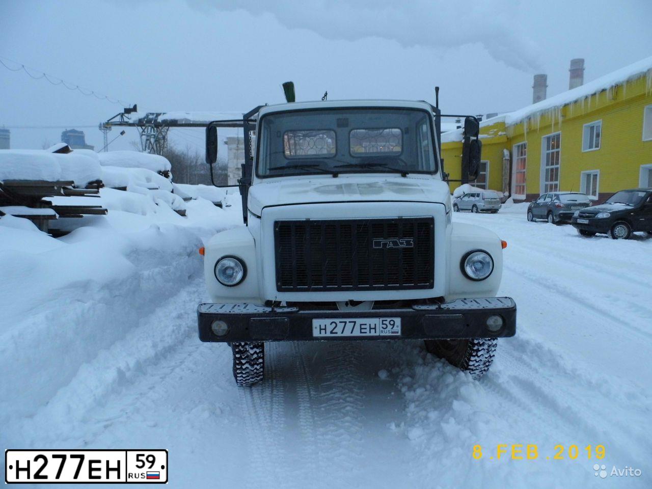 Фото автомобиля GAZ 3307, 2004 — госномер Р369ОВ45. Цвет: СНЕЖНО - БЕЛЫЙ