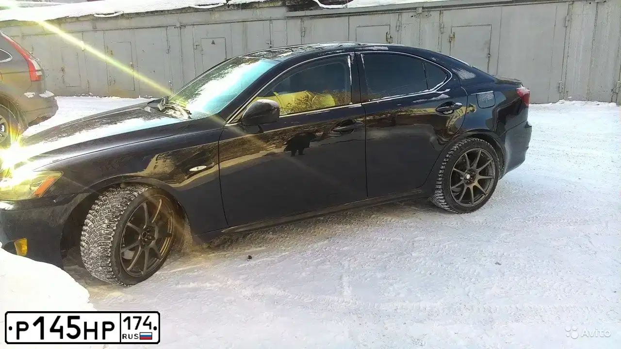 Фото автомобиля LEXUS IS250, 2008 — госномер С522ОЕ45. Цвет: ТЕМНО-ГОЛУБОЙ