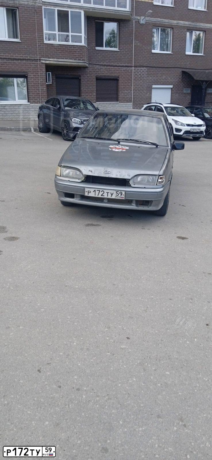Фото автомобиля LADA 2114 SAMARA, 2008 — госномер Р172ТУ59