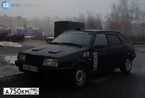 Фото автомобиля LADA 2109 SAMARA, 1996 — госномер К513ХЕ97. Цвет: СИНИЙ ТЕМНЫЙ