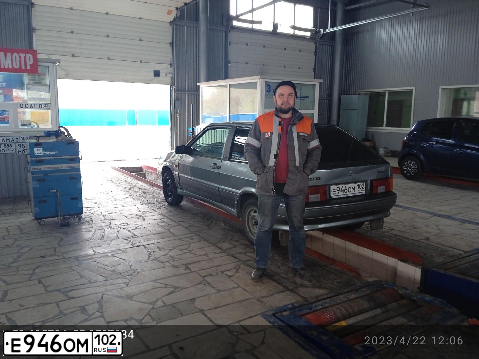 Фото автомобиля LADA 2113, 2008 — госномер М310КВ702. Цвет: средний серо-зеленый металлик