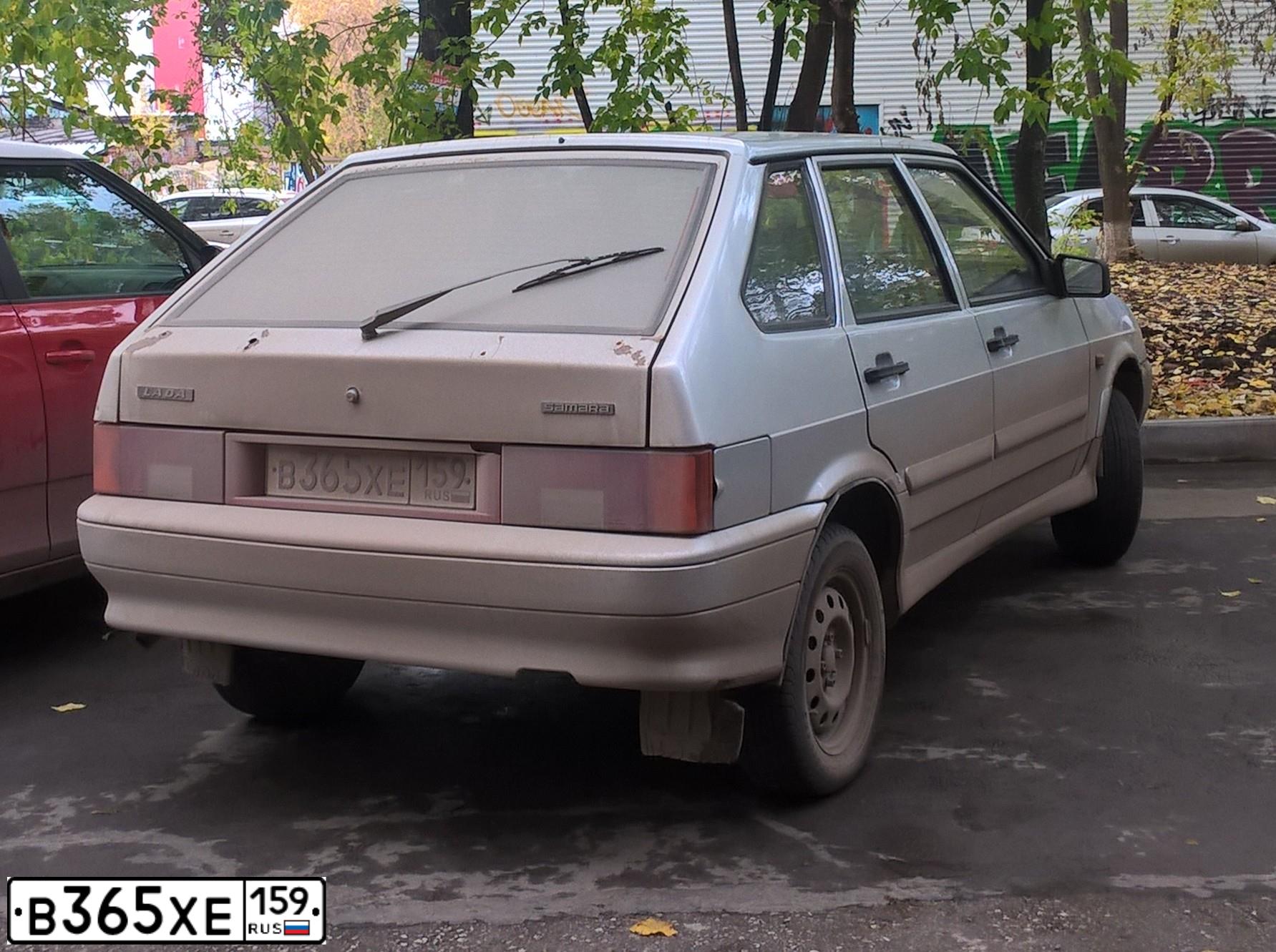 Фото автомобиля LADA 2114 SAMARA, 2011 — госномер В365ХЕ159. Цвет: СВЕТЛО-СЕРЕБРИСТЫЙ МЕТАЛЛ