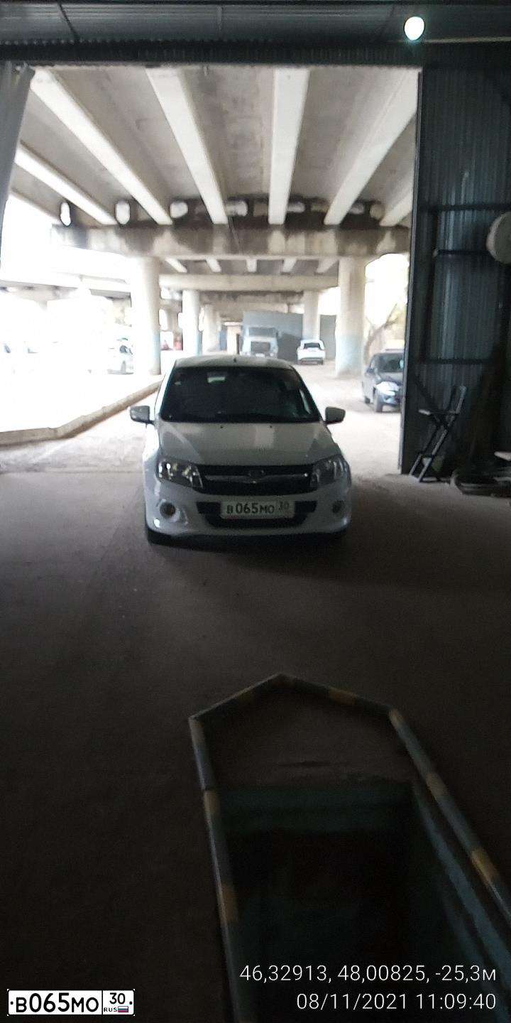 Фото автомобиля ЛАДА 219059-010, 2017 — госномер М519МЕ126. Цвет: Белый