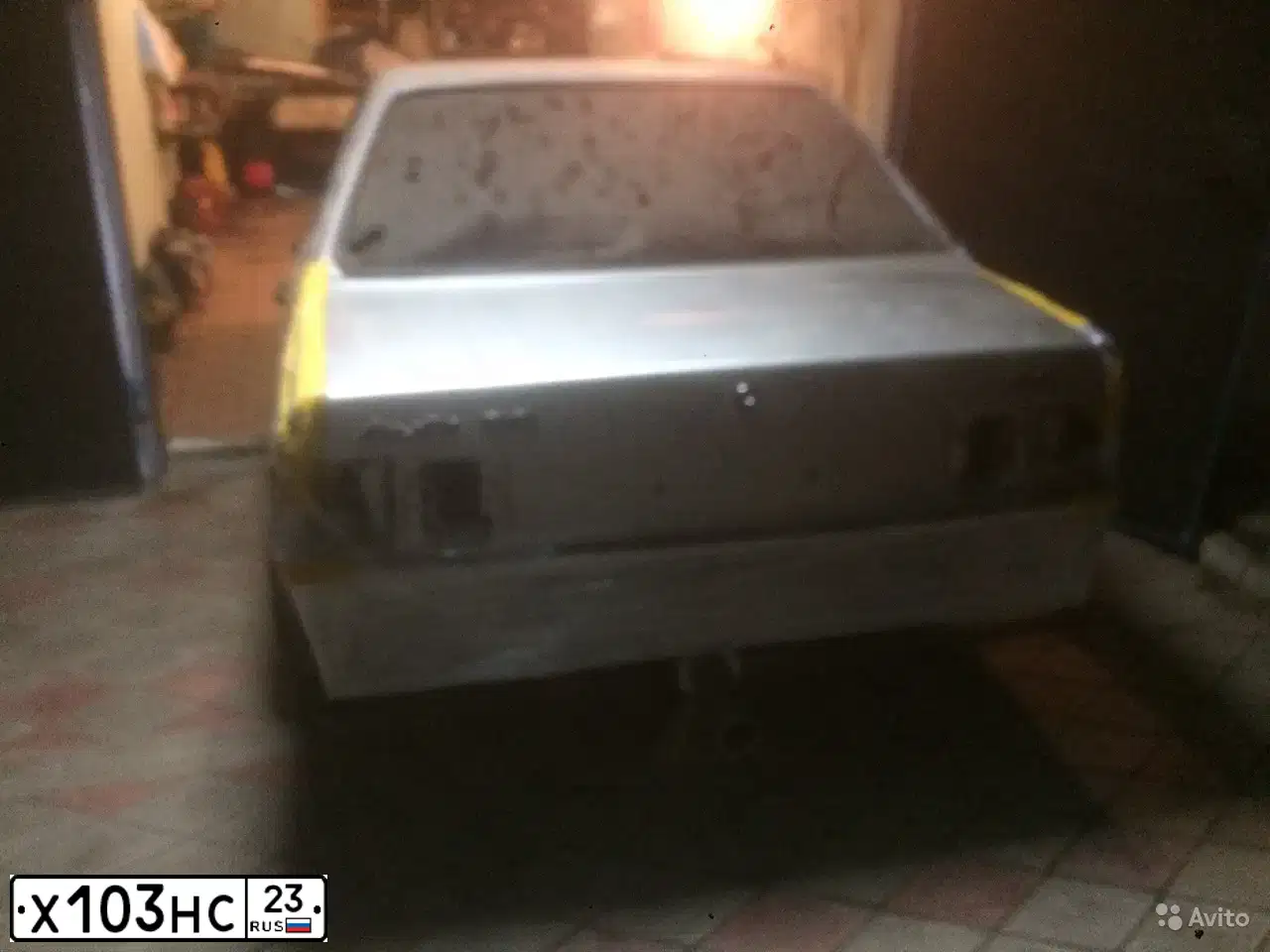 Фото автомобиля AUDI I 80, 1985 — госномер Х103НС23. Цвет: СВЕТЛО СЕРЫЙ