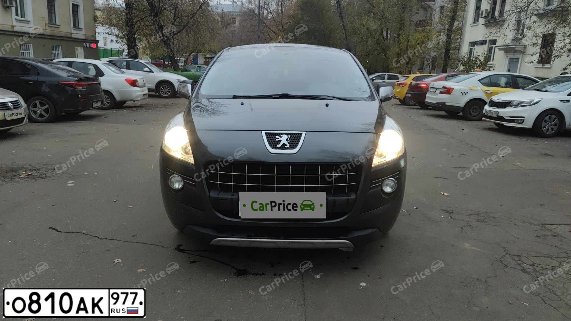 Фото автомобиля PEUGEOT 3008, 2010 — госномер В417КУ197. Цвет: СЕРЫЙ ТЕМНЫЙ