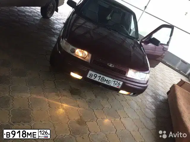 Фото автомобиля LADA 2112 LADA, 2007 — госномер В918МЕ126. Цвет: ТЕМНО-ВИШНЕВЫЙ