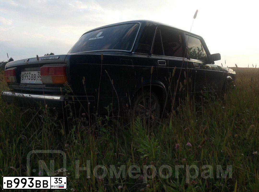 Фото автомобиля LADA 2107, 2008 — госномер У627ЕХ44