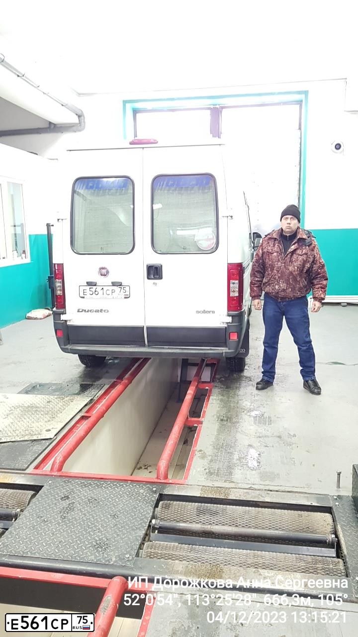 Фото автомобиля FIAT DUCATO, 2009 — госномер Е561СР75. Цвет: БЕЛЫЙ