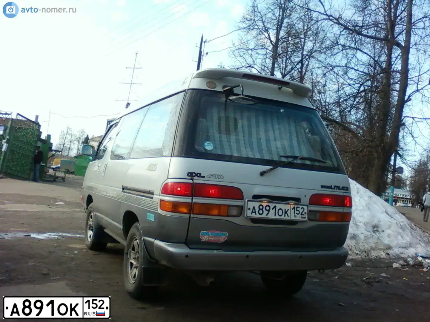 Фото автомобиля TOYOTA LITEACE, 1996 — госномер А891ОК152