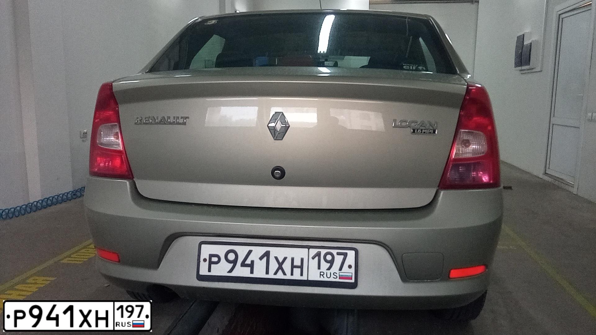Фото автомобиля RENAULT LOGAN SR, 2012 — госномер С375КТ180