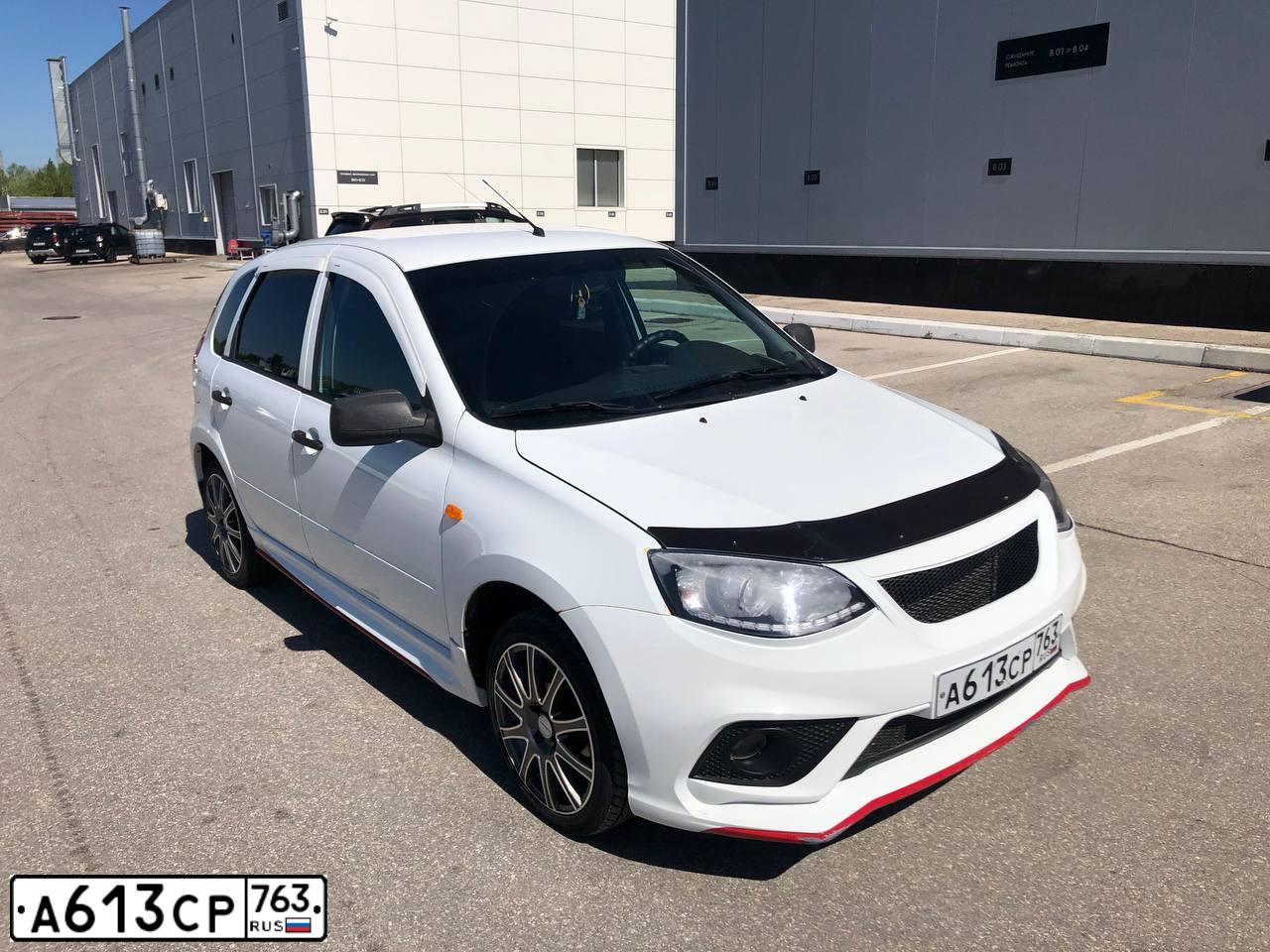 Фото автомобиля LADA KALINA, 2014 — госномер К434АМ156