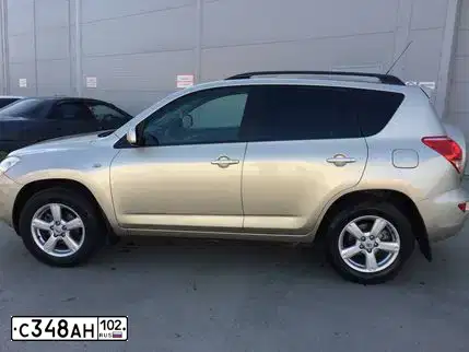 Фото автомобиля TOYOTA RAV4, 2008 — госномер К723ОА102. Цвет: БЕЖЕВЫЙ