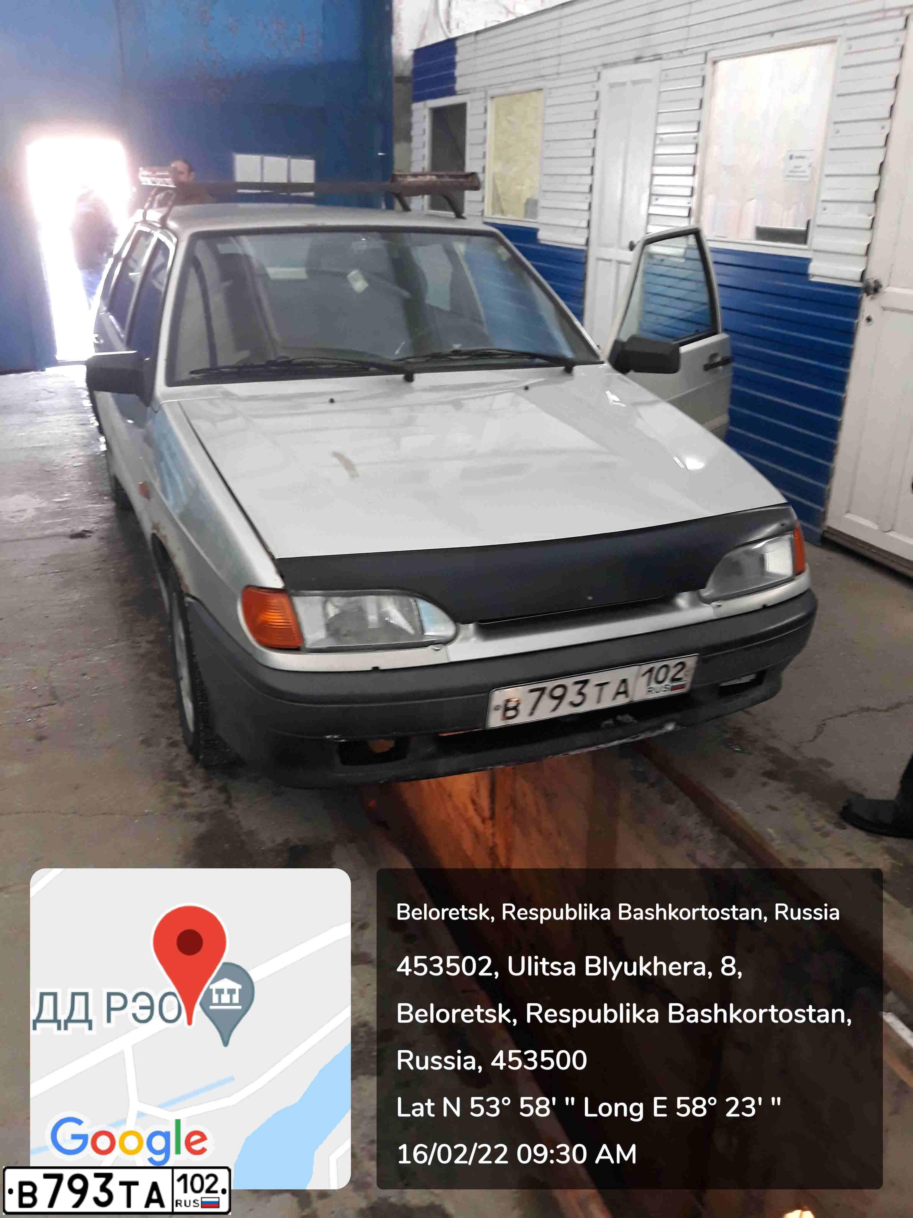 Фото автомобиля LADA 2114 SAMARA, 2006 — госномер В793ТА102. Цвет: СЕРЕБРИСТО-БЕЖЕВЫЙ