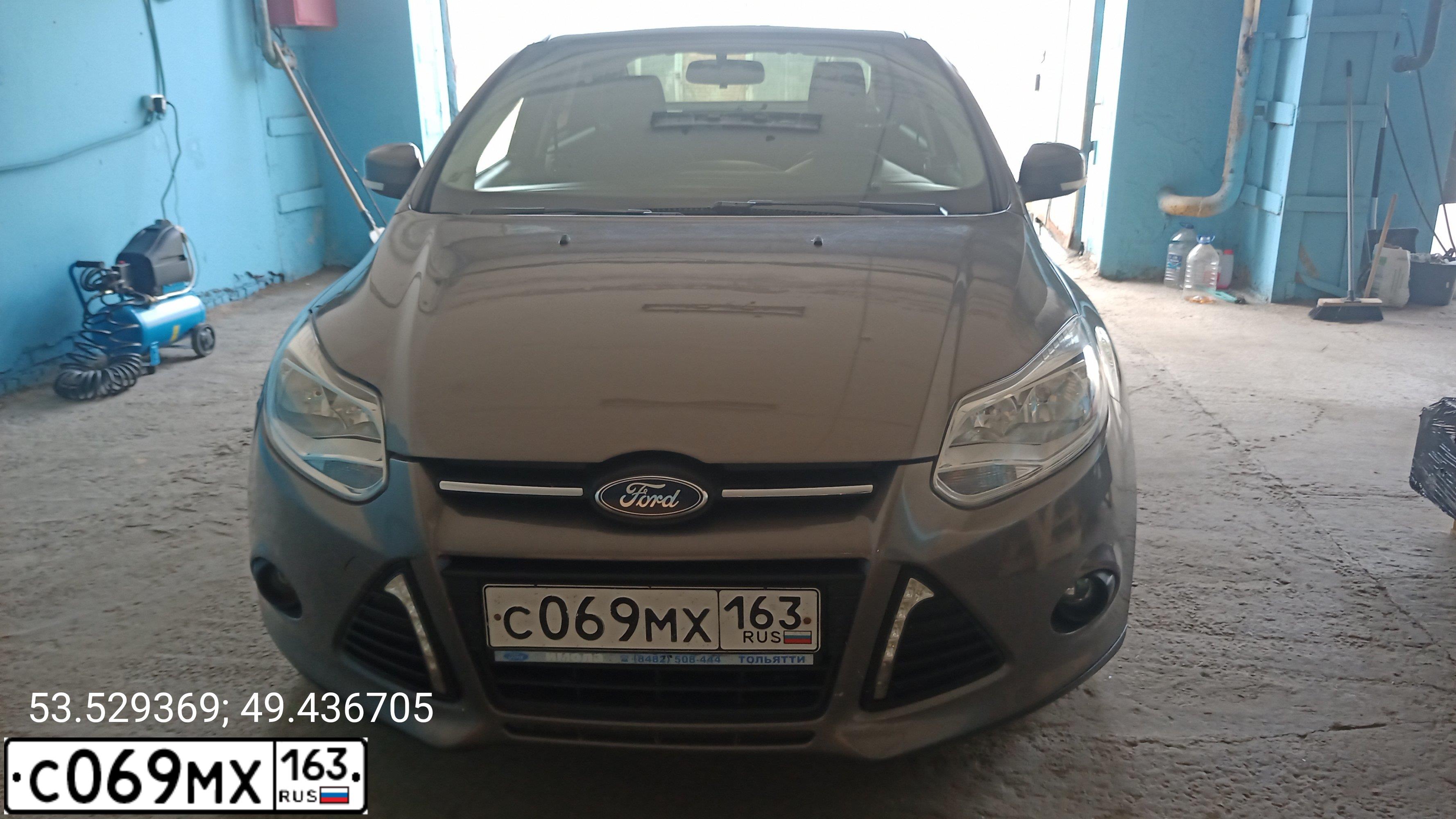 Фото автомобиля FORD FOCUS, 2011 — госномер В715КУ06