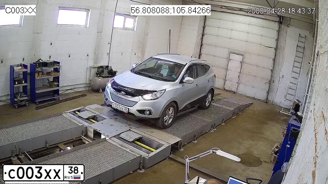 Фото автомобиля HYUNDAI IX35, 2012 — госномер С003ХХ38