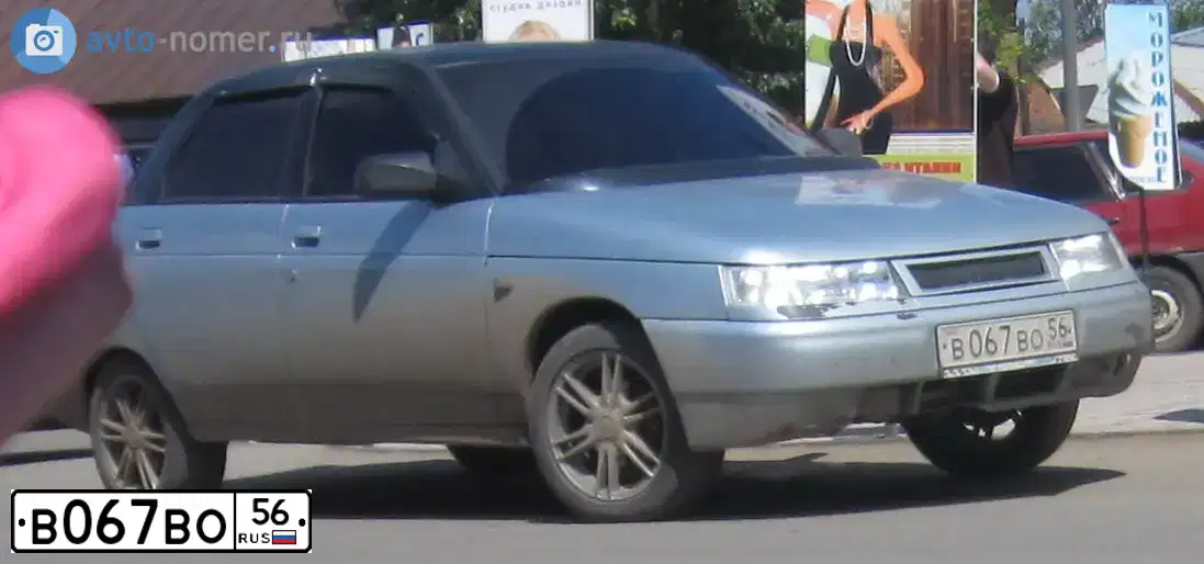 Фото автомобиля ВАЗ  21100, 1997 — госномер В067ВО56. Цвет: ОПАЛ