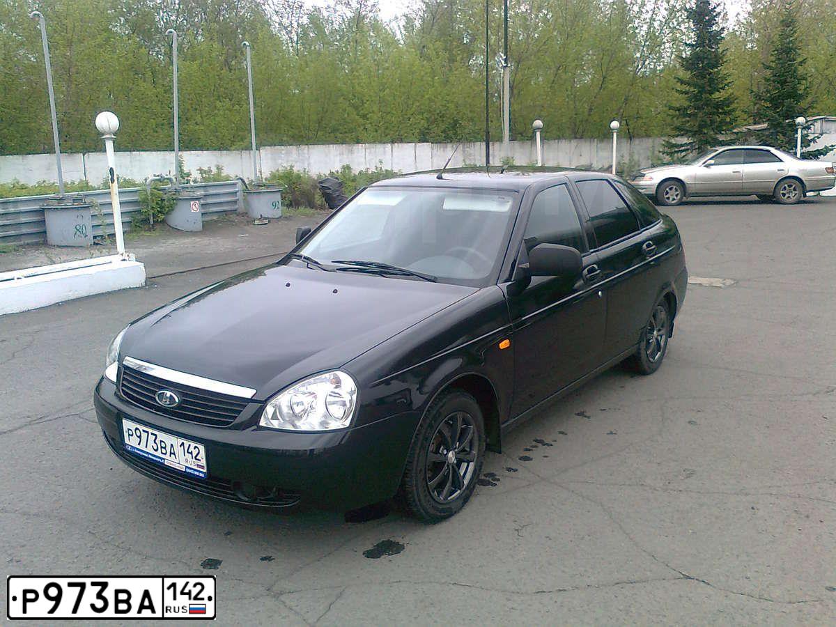 Фото автомобиля LADA 2172 PRIORA, 2012 — госномер А982НМ142. Цвет: Сине-Черный