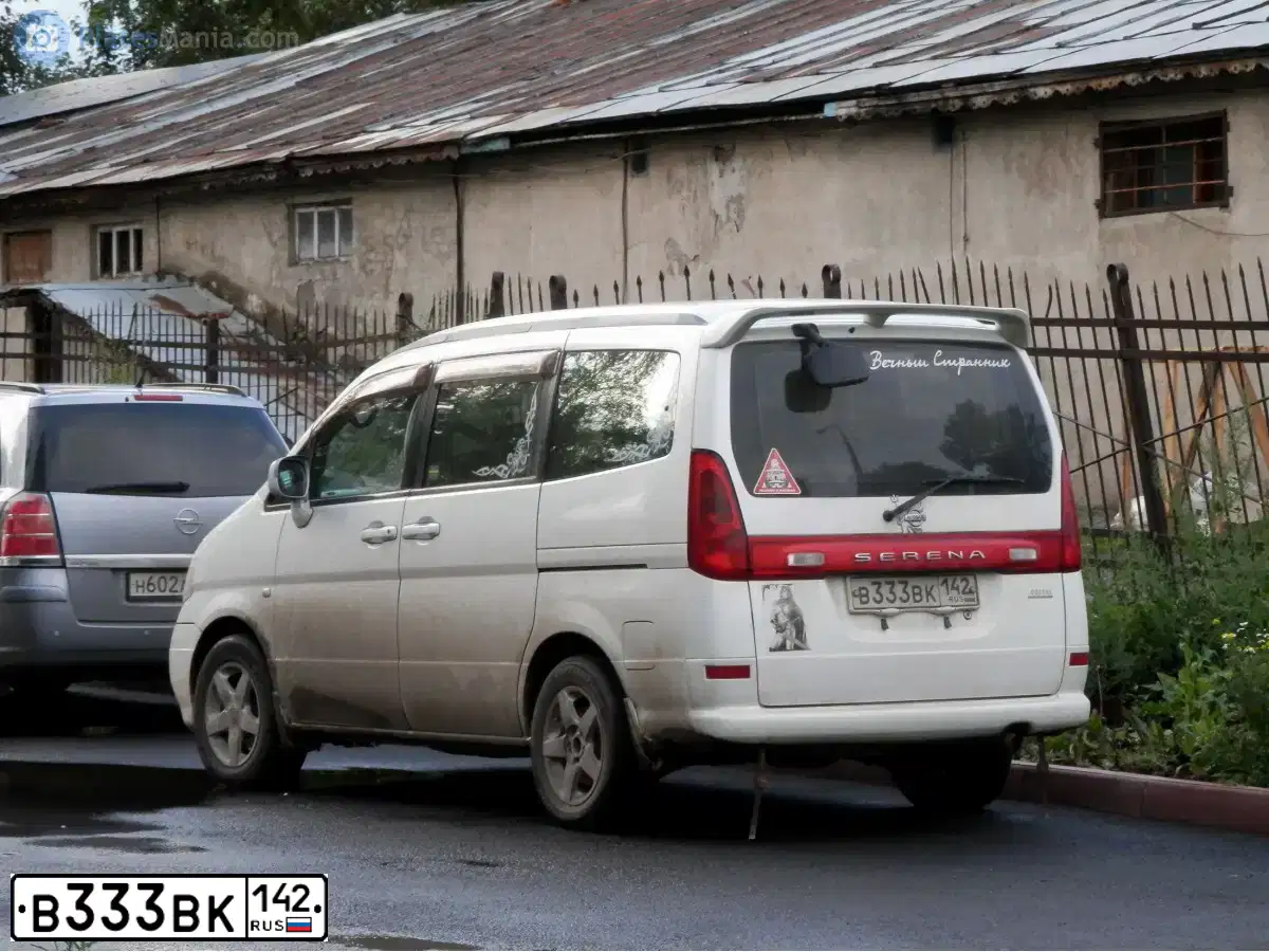 Фото автомобиля NISSAN SERENA, 2000 — госномер О356ОМ142