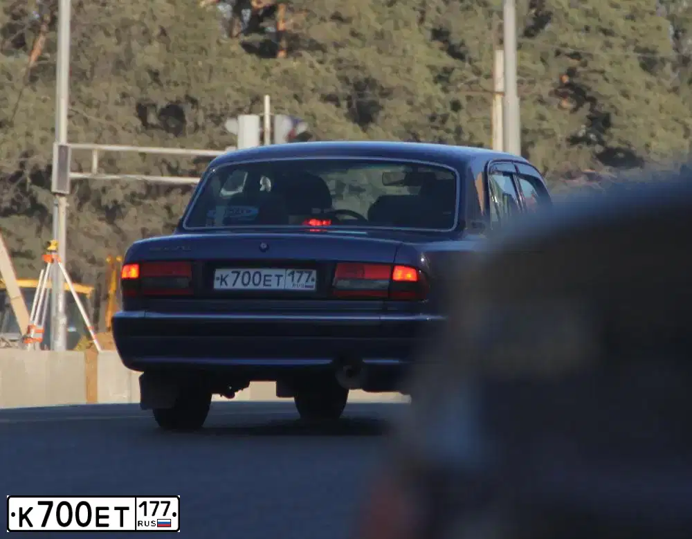 Фото автомобиля GAZ 3110 WOLGA, 2006 — госномер С742ЕО750. Цвет: ГОЛУБОЙ
