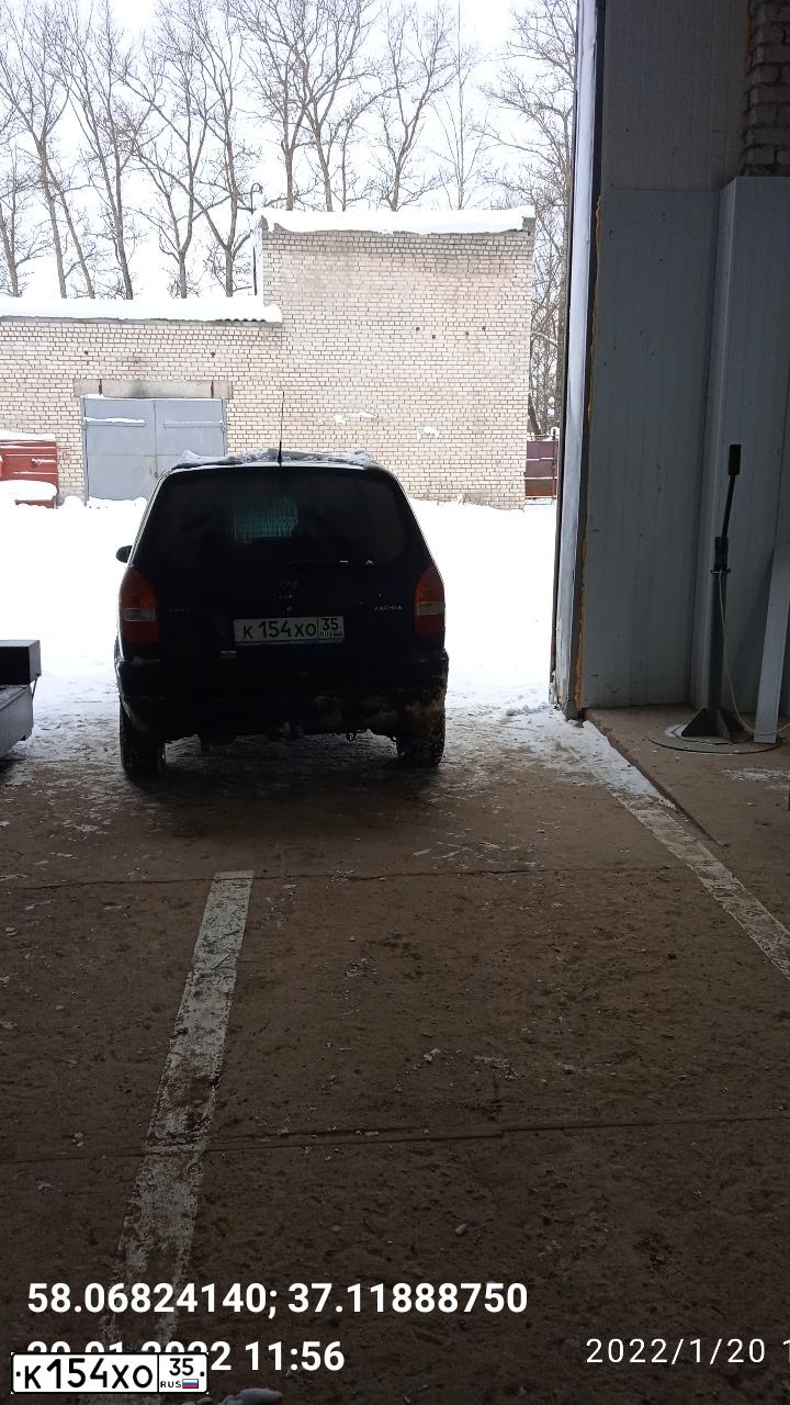 Фото автомобиля OPEL ZAFIRA, 1999 — госномер Т098ТЕ69. Цвет: СИНИЙ(ТЕМНО-СИНИЙ)