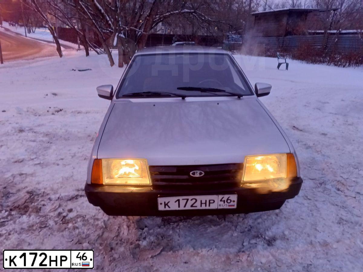Фото автомобиля LADA 21099, 2001 — госномер К415АО250. Цвет: Светло-серебристый металик