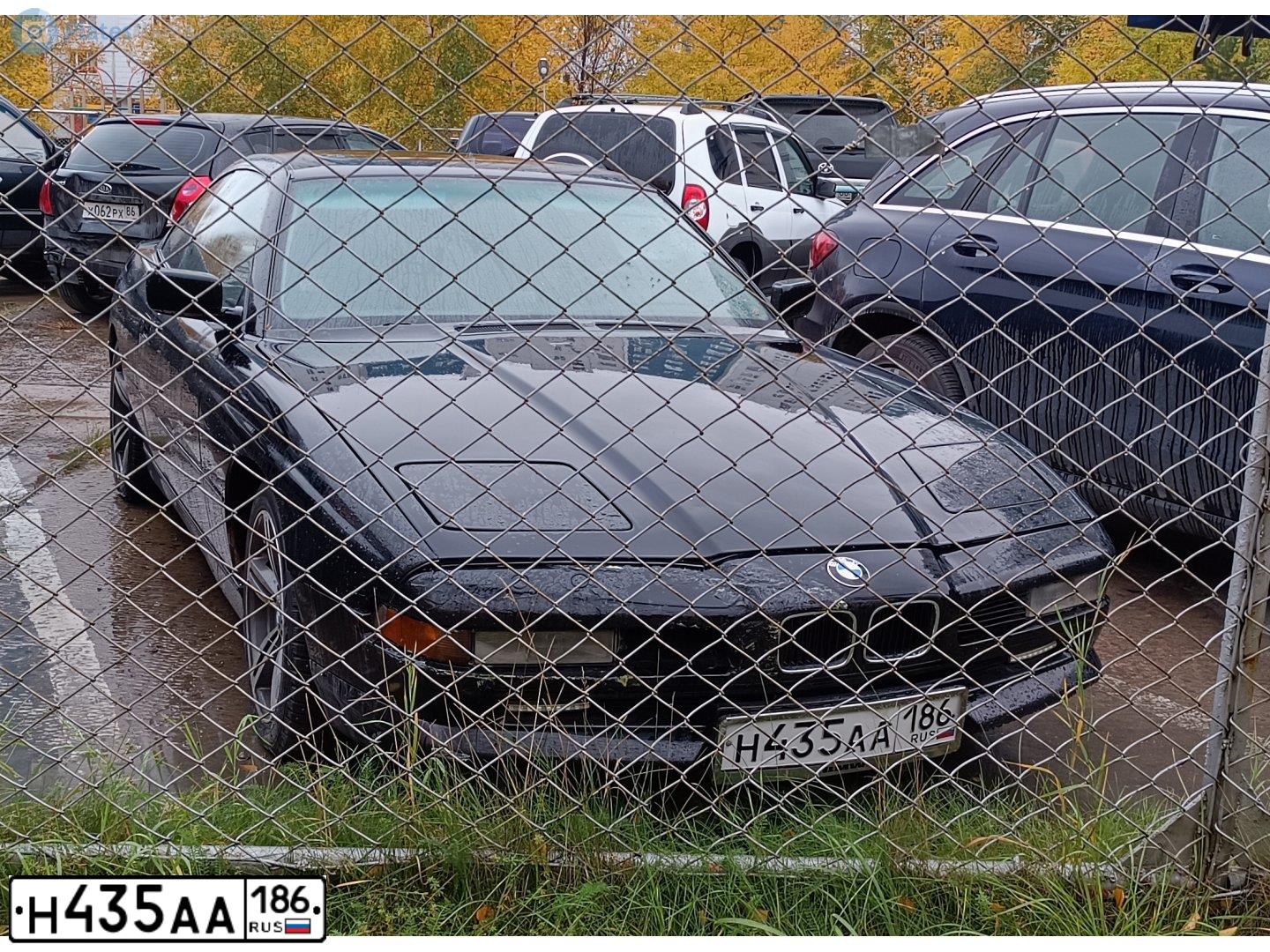 Фото автомобиля BMW SERIE 7, 1999 — госномер Н435АА186. Цвет: ЧЕРНЫЙ