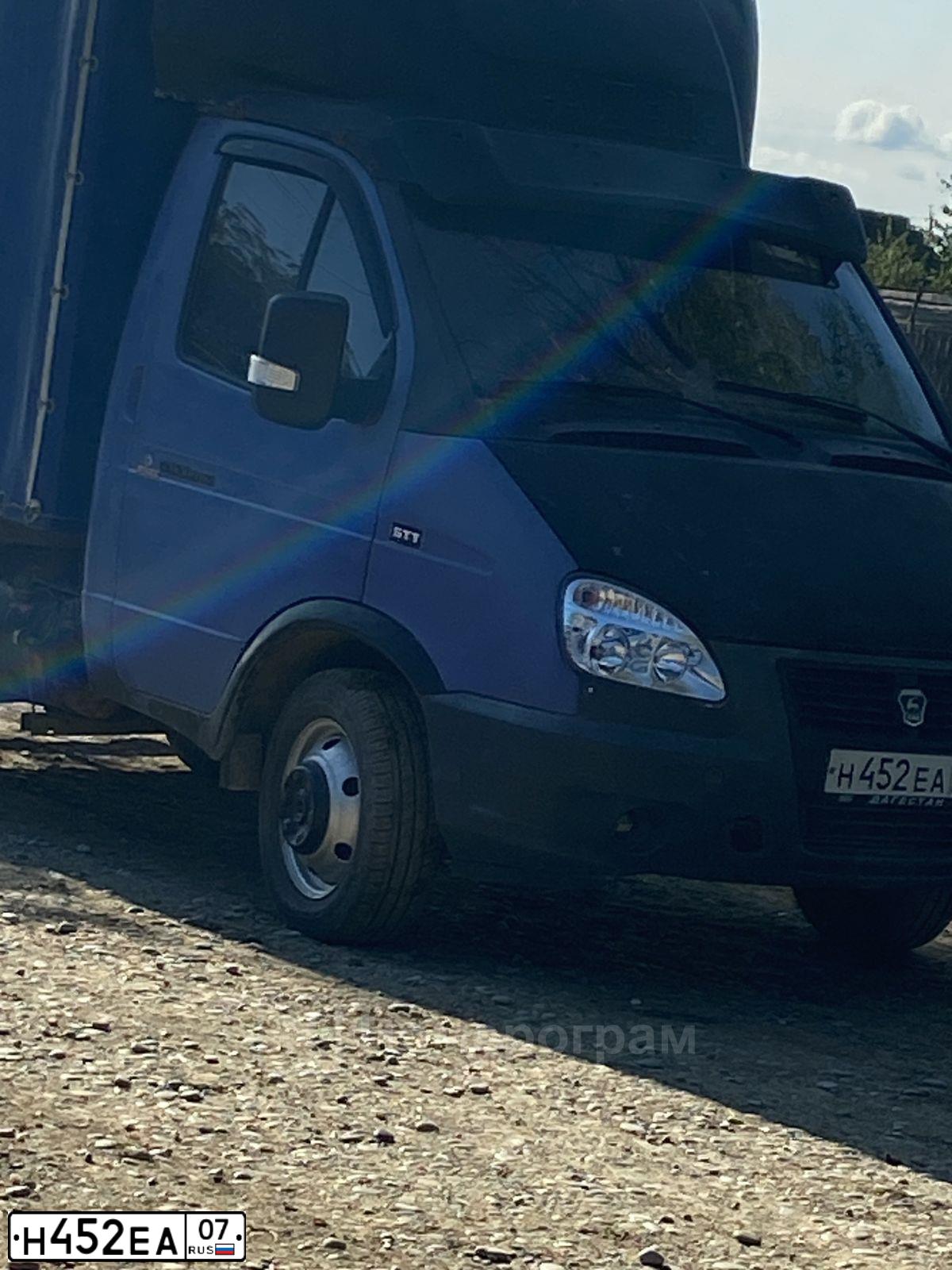 Фото автомобиля GAZ 3302 EL, 2006 — госномер Н452ЕА07. Цвет: ЮНИОР