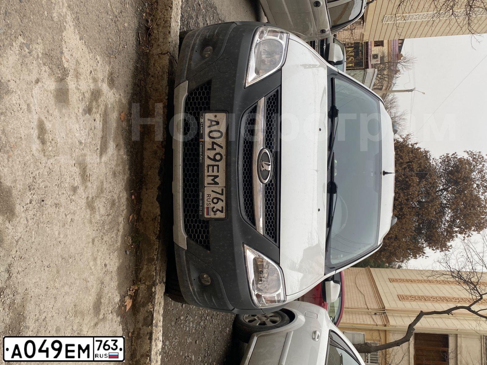 Фото автомобиля LADA LARGUS, 2018 — госномер А049ЕМ763. Цвет: БЕЛЫЙ