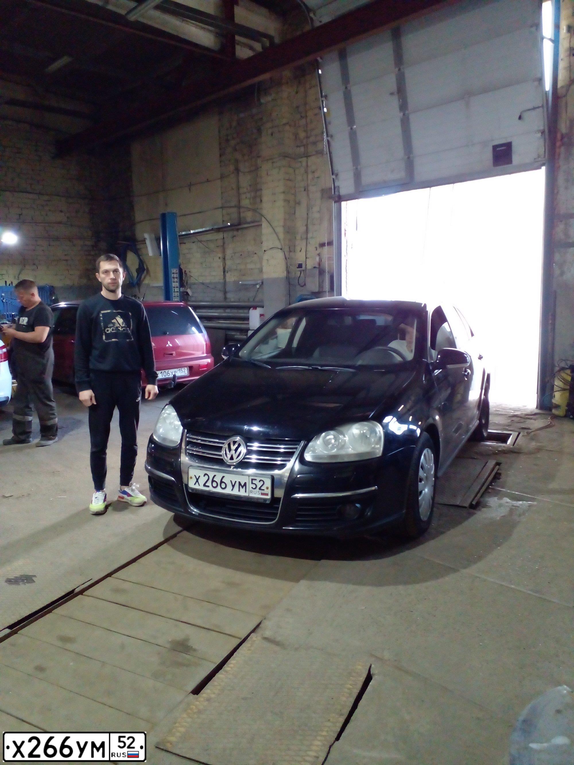 Фото автомобиля VOLKSWAGEN JETTA, 2008 — госномер А694АУ252. Цвет: ЧЕРНЫЙ