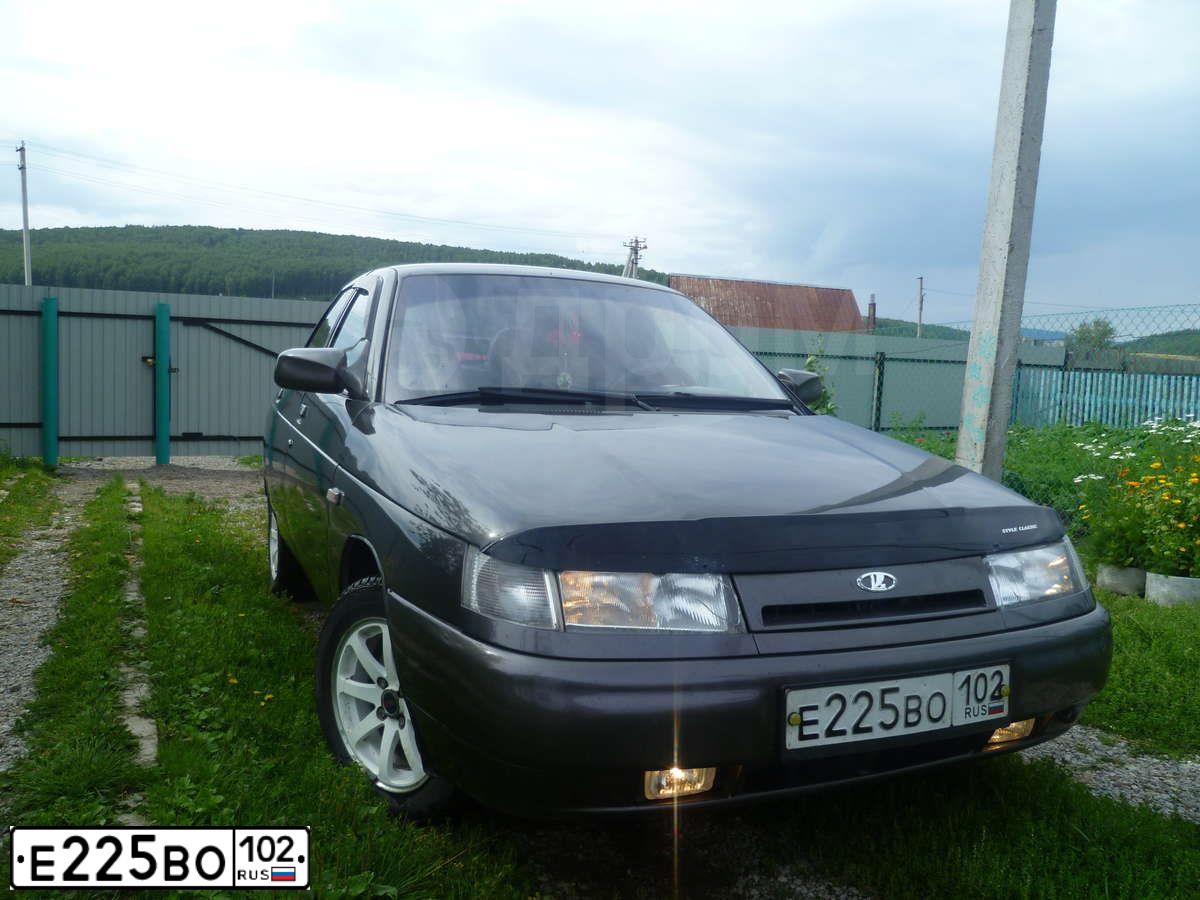 Фото автомобиля LADA 2112, 2003 — госномер Р094ЕО774. Цвет: ТЕМНО-СЕРО-БЕЖЕВЫЙ