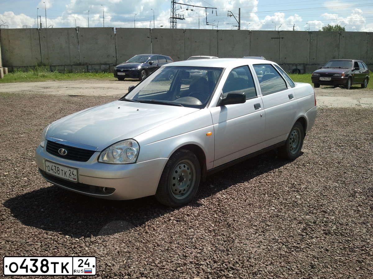 Фото автомобиля LADA 2170 PRIORA, 2007 — госномер В222КО19. Цвет: СЕРЫЙ