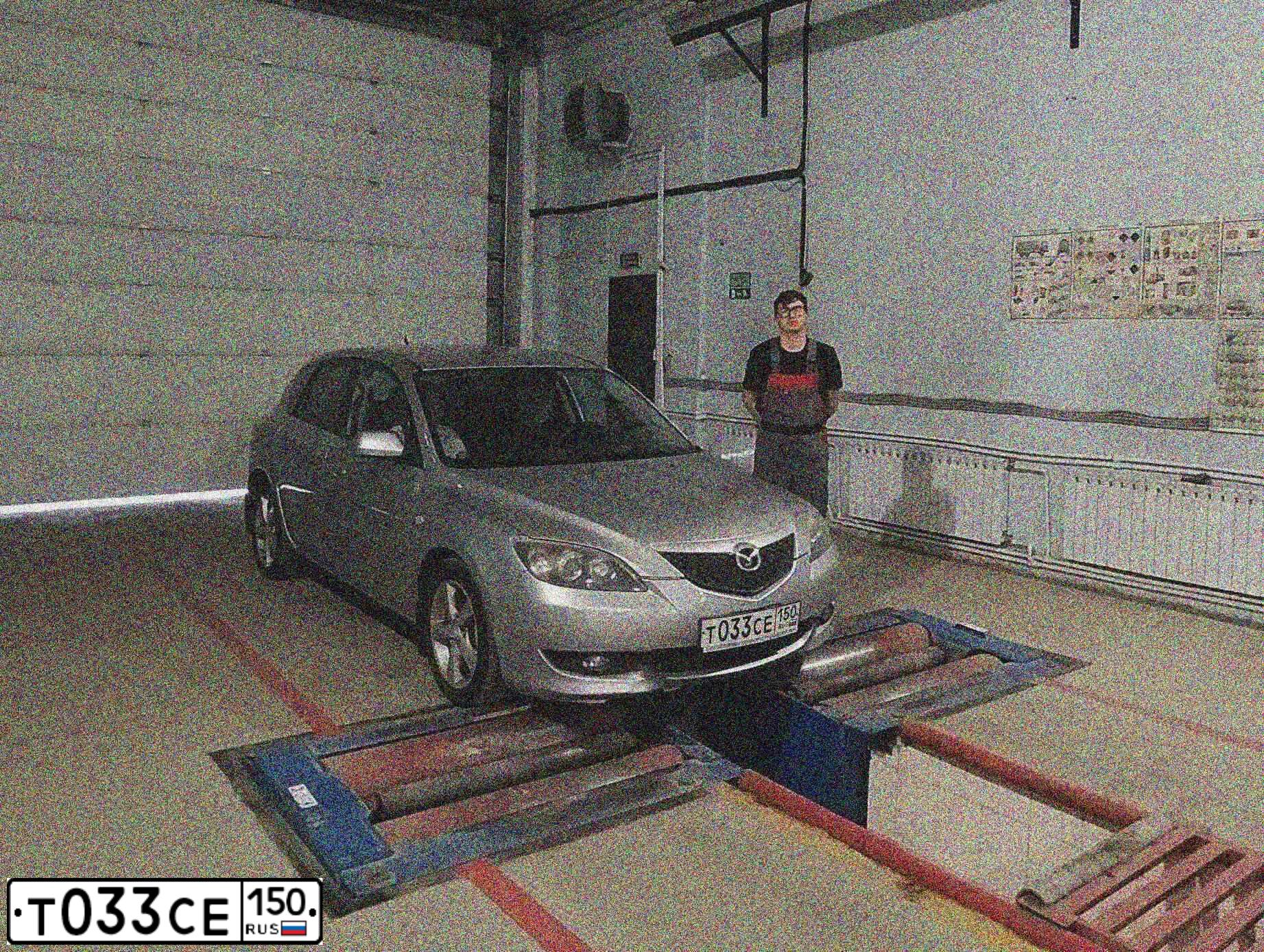 Фото автомобиля MAZDA 3, 2008 — госномер Т629ЕХ977. Цвет: СЕРЕБРИСТЫЙ