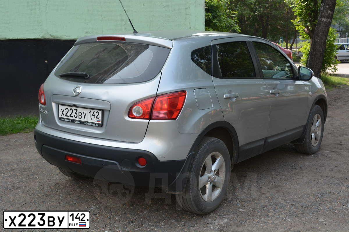 Фото автомобиля NISSAN QASHQAI, 2007 — госномер Р154ЕР142. Цвет: СЕРЕБРИСТЫЙ