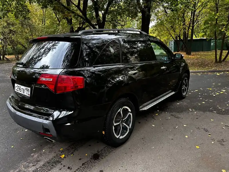 Фото автомобиля ACURA MDX, 2007 — госномер С296ТВ199. Цвет: ЧЕРНЫЙ