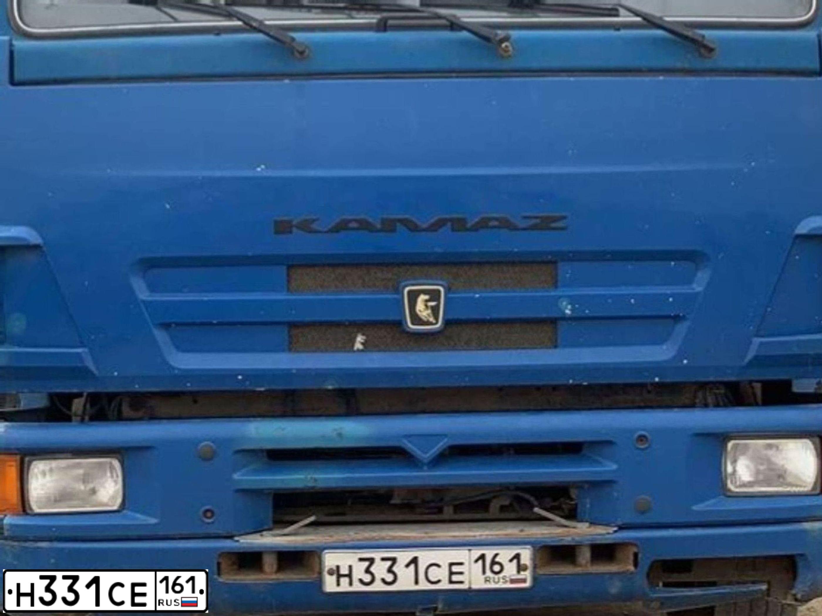 Фото автомобиля KAMAZ 6520 /6X4/, 2012 — госномер В641АР550. Цвет: СИНИЙ