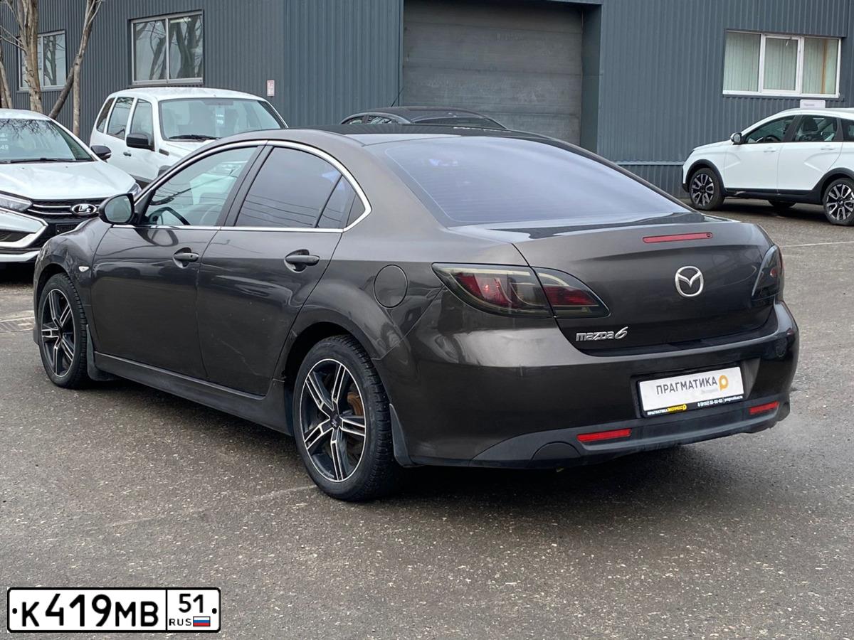 Фото автомобиля MAZDA 6, 2011 — госномер К419МВ51. Цвет: Коричневый