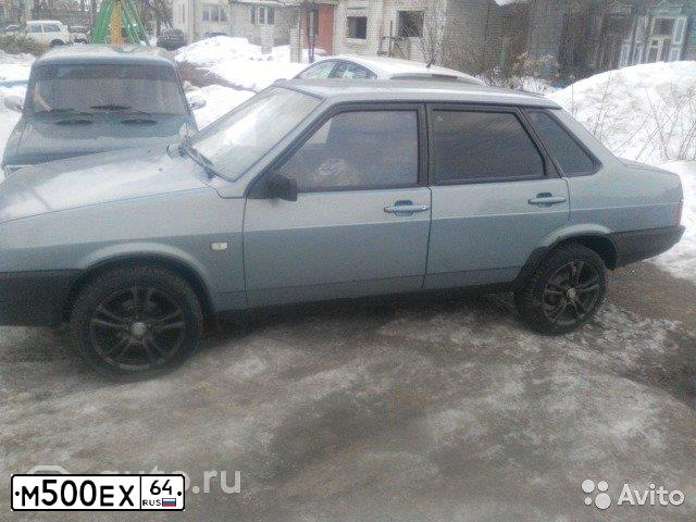 Фото автомобиля LADA 2109 SAMARA, 1999 — госномер М500ЕХ64. Цвет: Белый